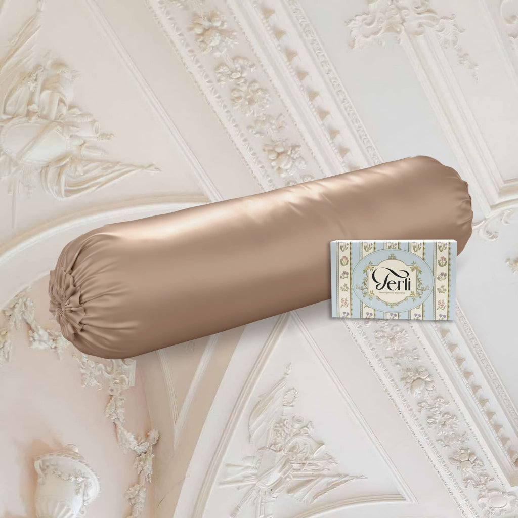 Sarung Guling PREMIUM Satin Silk Terli Beauty Satin Silk Bolster Case Adem Halus Anti Bacterial