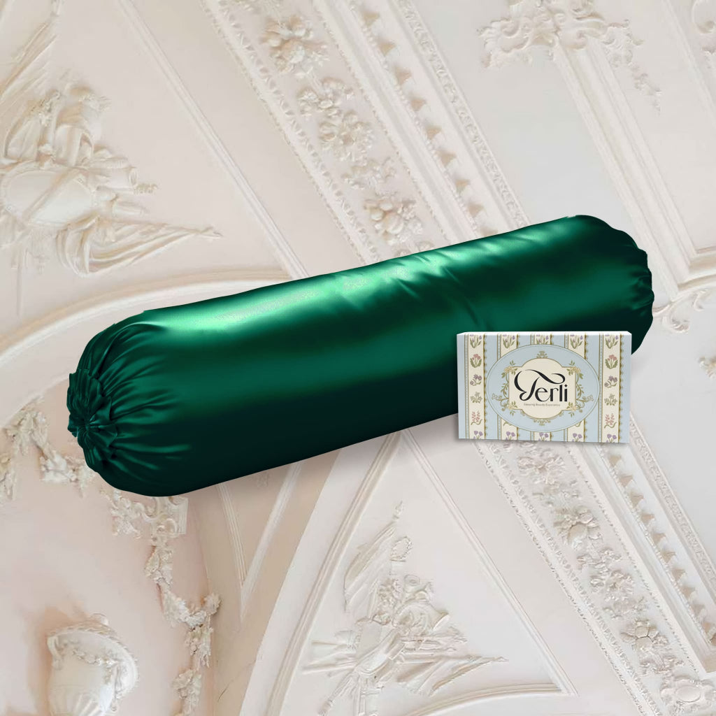 Sarung Guling PREMIUM Satin Silk Terli Beauty Satin Silk Bolster Case Adem Halus Anti Bacterial