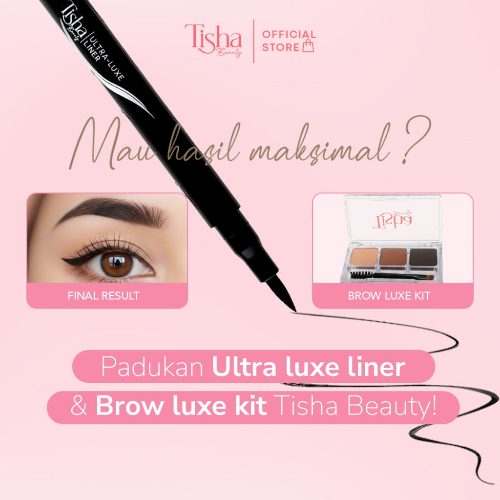 Tisha Beauty Ultra Luxe Liner – Waterproof Matte Tears Proof 1.5g