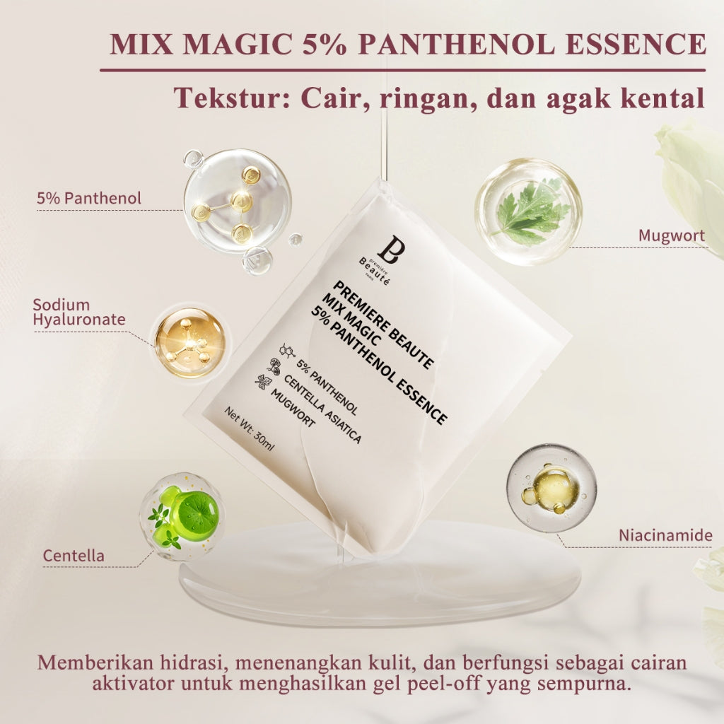 PREMIERE BEAUTE [NEW YEAR GIFT] Mix Magic Clean Sooth & Brightening Peeling Mask Set Soothing Calming Brightening Oil Control Whitening for Acne Prone Skin