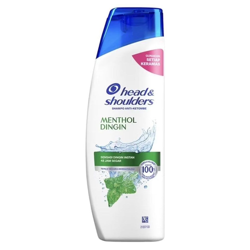 Head & Shoulders Sampo Anti Ketombe Menthol Dingin Botol 110 ml