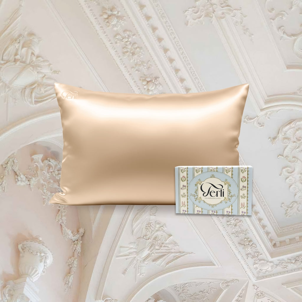 Sarung Bantal PREMIUM Satin Silk Terli Beauty Satin Silk Pillowcase Adem Halus Anti Jerawat Beauty Boost Pillowcase