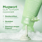 [NEW LAUNCH] ACNAWAY Mugwort Clay to Foam Cleanser 2-in-1 – Sabun Cuci Muka & Masker Wajah Anti Jerawat | Bersihkan Komedo, Mengurangi Minyak, Menenangkan Kulit Sensitif