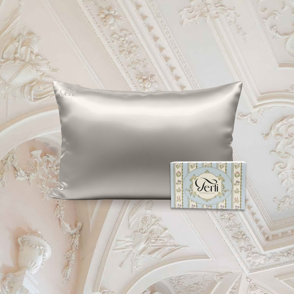 Sarung Bantal PREMIUM Satin Silk Terli Beauty Satin Silk Pillowcase Adem Halus Anti Jerawat Beauty Boost Pillowcase