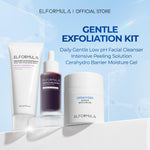 ELFORMULA Intensive Care Bundle 3in1 - Daily Gentle Low pH Facial Cleanser + Intensive Peeling Solution + CeraHydro Barrier Repair Moisture Gel