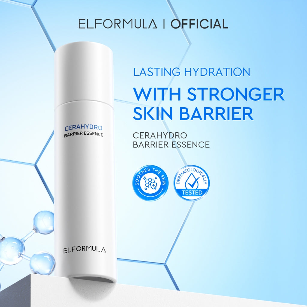 ELFORMULA CeraHydro Barrier Essence Toner Pencerah Wajah Intensive Barrier Repair and Protection Formula