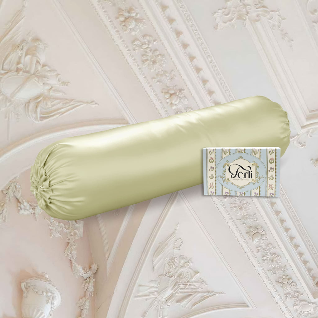 Sarung Guling PREMIUM Satin Silk Terli Beauty Satin Silk Bolster Case Adem Halus Anti Bacterial
