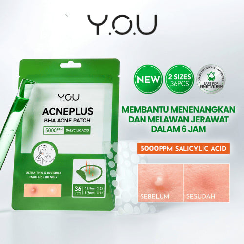 Y.O.U AcnePlus Series | Spot Care | Skin Cream | Gentle Cleansing | Fine Pore Serum | AHA BHA PHA Daily Essence | Moisturizer Gel | New Soothing Toner | Acne Patch