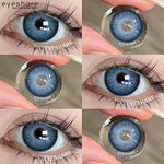 Eyeshare Softlens Big Eyes SAHARA Brown 1Pasang Lensa Kontak 14.5mm Gray Softlen