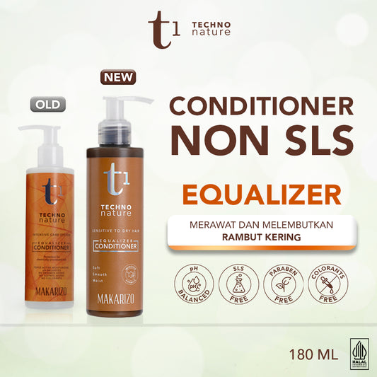 Makarizo T1 Techno Nature Equalizer Conditioner 180 mL - Non SLS
