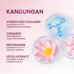 [2IN1 COMBO] Cleora Paket Glow & Hydrating - Calendula Body Lotion Dan Cleora Hydro Boost Cleansing Gel Skincare Wanita Pria Handbody Brightening Memudarkan Bekas Luka Eksim Butter Pemutih Facial Wash Sabun Cuci Muka Pembersih Wajah Cleanser Pencuci Face