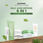 ACNAWAY Bundle 5 in 1 Ultimate Acne Care – Rangkaian Skincare Jerawat Komplit Untuk Semua Jenis Kulit | Dry Skin Kit, Oily Skin Kit, Daily Skin Solution | facial wash cleanser moisturizer gel moist cream sunscreen acne spot acne treatment gel mask masker