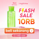 [Masuk Live 1 NOV 12.00–20:00 CUMA 10RB] GLAD2GLOW Flash Sale Mugwort Salicylic Acid Acne Clear Micellar Water 300ml / Tremella Panthenol Sensitive Care Micellar Water eksfoliasi wajah g2glow official store