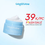 Glad2Glow Moisturizer Series Mencerahkan Pencerah Wajah Anti Jerawat Penuaan Hilangkan Flek Tenangkan Kulit Niacinamide 377 Retinol Centella Skincare Pelembab Esensi Perawatan Kulit Pelembab Wajah Pembersih day cream tone up g2g official store