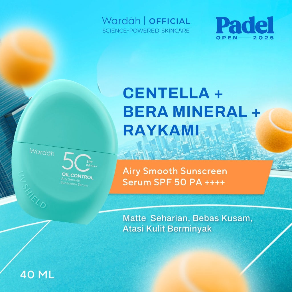 Wardah UV Shield Airy Smooth Sunscreen Serum SPF 50 PA++++ 40ml
