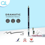 QL Eye Mascara Dramatic Eyeliner Eyebrow Waterproof Pencil Curling 2 Steps