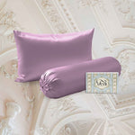 BUNDLE Sarung Bantal dan Guling Set PREMIUM Satin Silk Beauty Boost Pillowcase dan Bolster Case
