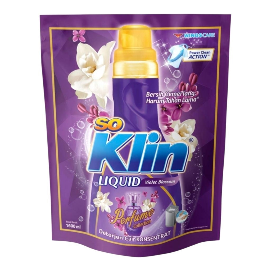 So Klin Deterjen Cair Refill 1.6 L