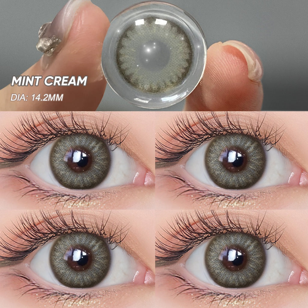 Magister Softlens 14.2mm -14.5mm For Big Eyes Sepasang Normal Lensa kontak warna kadar air 38% soflens