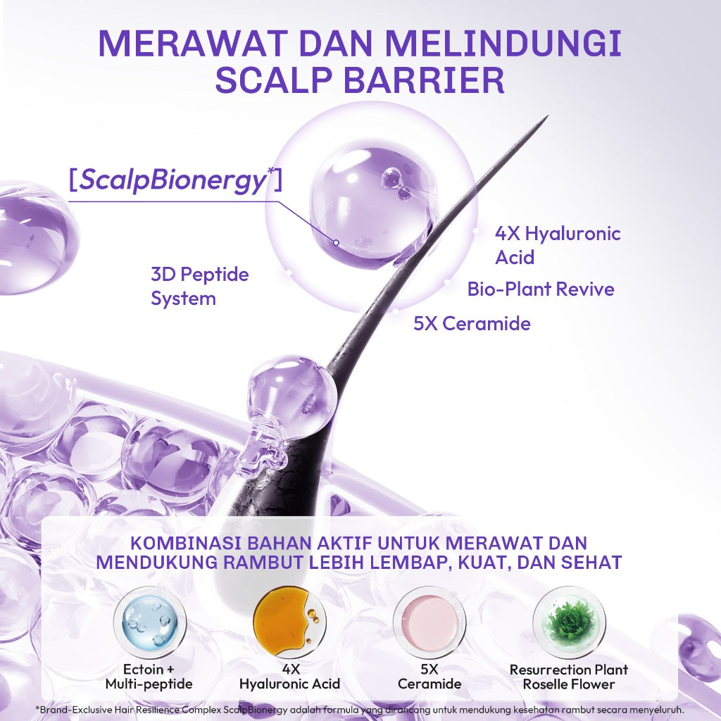 [NEW LAUNCH] Lavojoy Repair Me Now Shampoo Iris Garden 280ml  | Perbaikan Rambut Rusak Intens Dengan 3× Keratin + Ceramide Boost + ScalpBioEnergy Hydration Care | 3x Lebih Lembut, Lalus, Tanpa Mengiritasi