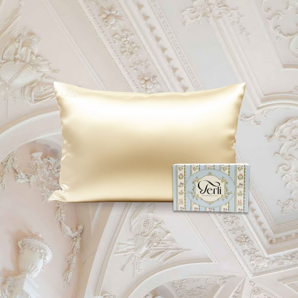 Sarung Bantal PREMIUM Satin Silk Terli Beauty Satin Silk Pillowcase Adem Halus Anti Jerawat Beauty Boost Pillowcase