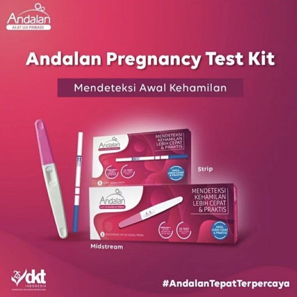 Andalan Strip Uji Kehamilan