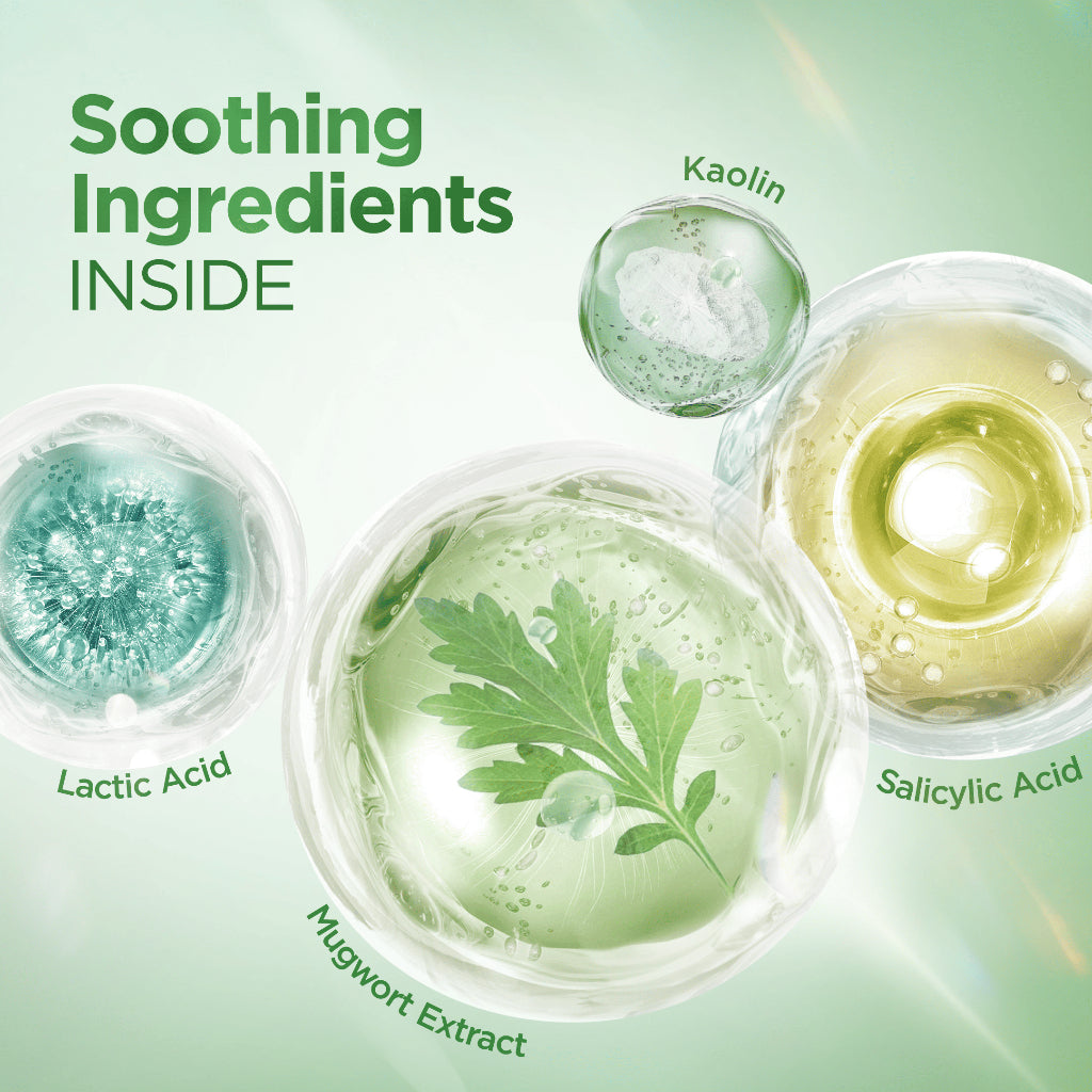 [NEW LAUNCH] ACNAWAY Mugwort Clay to Foam Cleanser 2-in-1 – Sabun Cuci Muka & Masker Wajah Anti Jerawat | Bersihkan Komedo, Mengurangi Minyak, Menenangkan Kulit Sensitif
