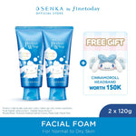 [TWINPACK] SENKA Perfect Whip Cinnamoroll Edition 120gr [BUY 1 GET 1 Hadiah Terbatas/Hari]