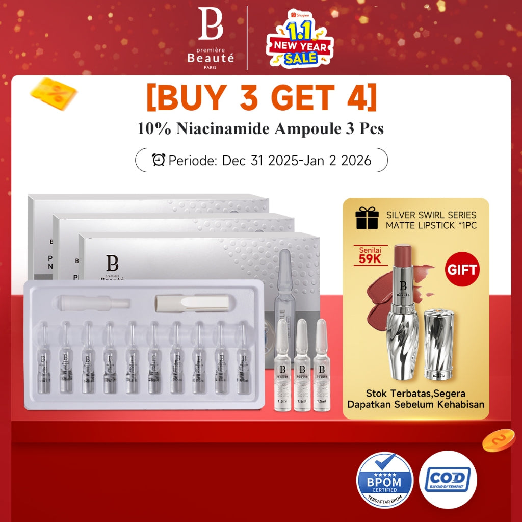 PREMIERE BEAUTE [DAPAT 3] [New Formula] New Booster Activation 10% Niacinamide Whitening Ampoule 10x1.5ml Brightening
