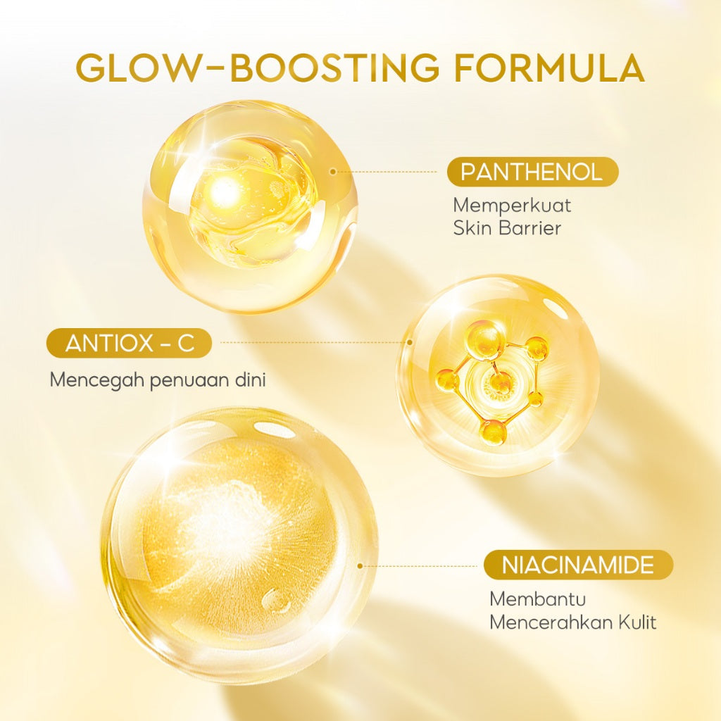 ELFORMULA Antiox-C Serum Spray - Spray Serum Kaya Vitamin & Fase Minyak Antioksidan Face Mist Primer Setting Spray untuk Instant Radiant Glow Wajah Pelembab Kulit Halus dan Lembab Glowing Booster Multifungsi Skincare Makeup Oil Control