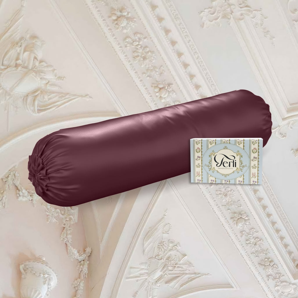Sarung Guling PREMIUM Satin Silk Terli Beauty Satin Silk Bolster Case Adem Halus Anti Bacterial