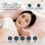 Sarung Bantal PREMIUM Satin Silk Terli Beauty (Standar Size)