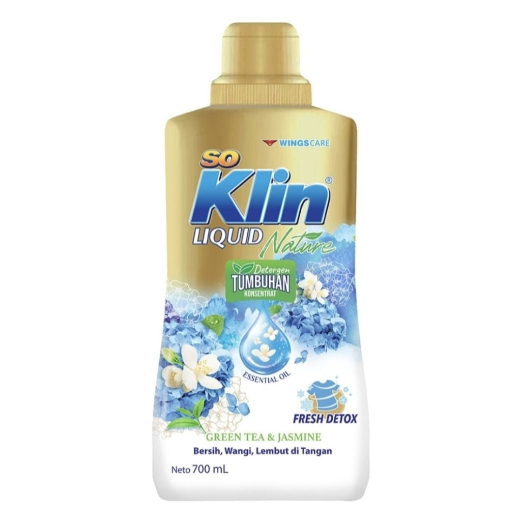 So Klin Deterjen Cair 720 Ml Wangi Tahan Lama