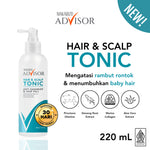 Makarizo Advisor Anti-Hair Fall Defense Hair & Scalp Tonic 220 mL & 240 mL