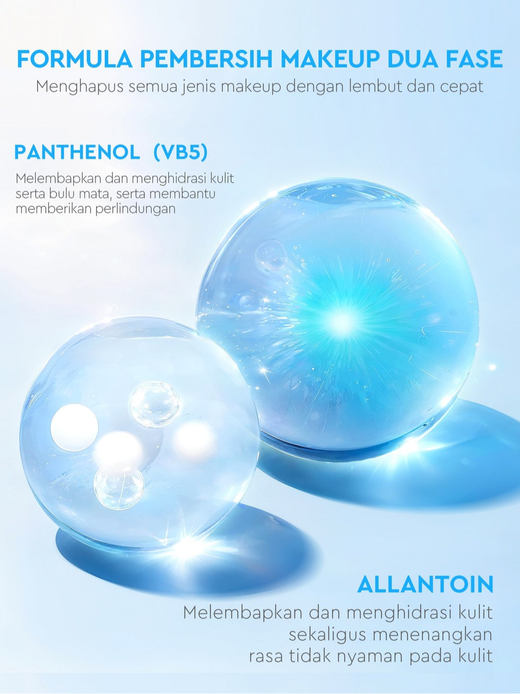 [NEW LAUNCH]Glad2Glow All IN ONE MAKEUP REMOVER Untuk Semua Kulit Lembut cleansing oil Micellar water Penghapus Makeup Waterproof Hapus Riasan Tahan Air dengan dan Dual-Phase Makeup Melting Solution Tanpa Iritasi untuk Kulit Sensitif g2glow official store