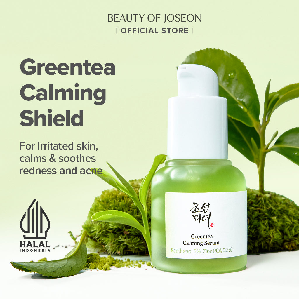 Beauty of Joseon Greentea Calming Serum : Panthenol + Zinc PCA + Greentea