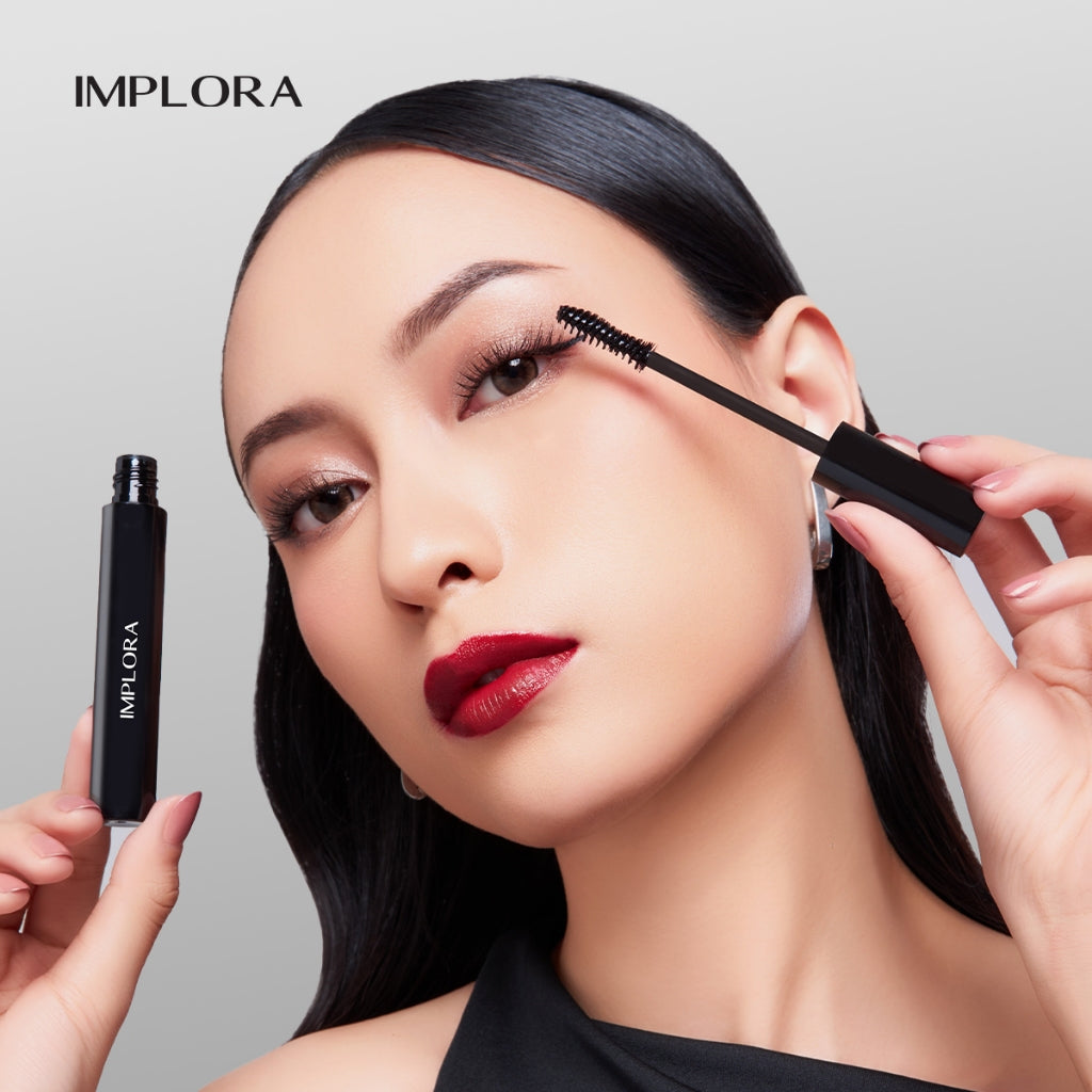 [BUNDLING] Implora Urban Volume Mascara + Urban Eyeliner - Free Eyelash Curler
