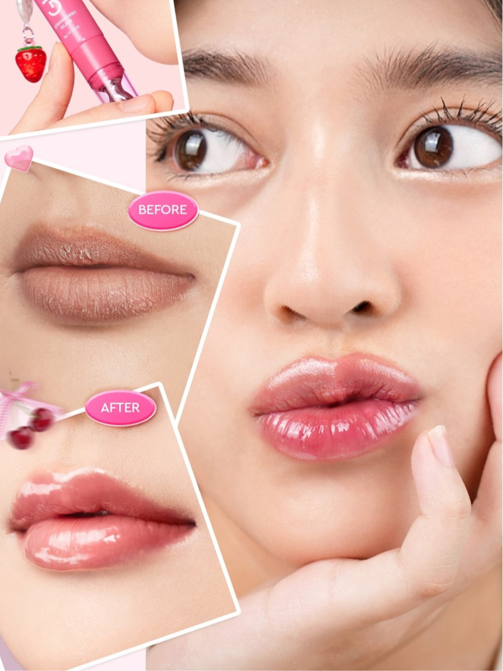 [Cocok Untuk Pemula] Glad2Glow Tone up Set Cerah Glowing  Bundle 4in1-Brightening Moisturizer+Cleanser+day cream+Lip serum+10%Niacinamide skincare paket pembersih perawatan kulit mencerahkan warna kulit pelembab wajah all in 1g2glow official store