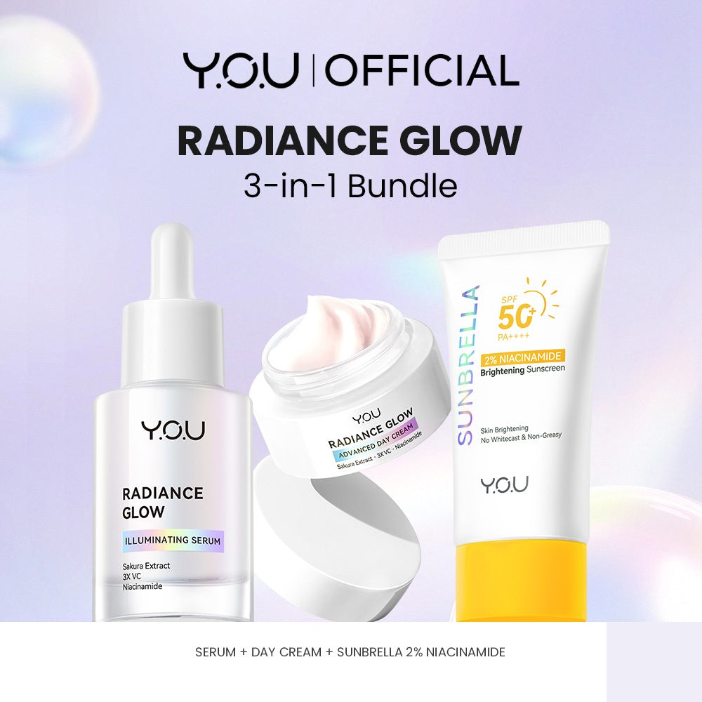 YOU Radiance Glow 3in1 Glowing Routine Value Pack Bundle