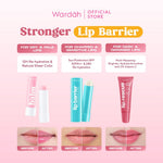 [LIMITED EDITION: 99K GET 4!] WARDAH Paket Lip Care - Hydrabalm Lip Care Peach Blossom, Lip Barrier Sunscreen SPF 30 PA+++, Lip Rescue Jelly Balm Dusty Rose FREE Rubber Keychain + BOX - Bundle Hadiah - Bundle Gifting - Bundle Self Care - Makeup