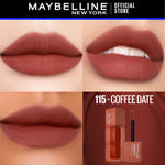 MAYBELLINE OFFICIAL Superstay Teddy Tint 5 mL - Teddy Soft Matte Tahan 12 Jam Lipstick Lipcream Lipstik Perfect Lip Tint