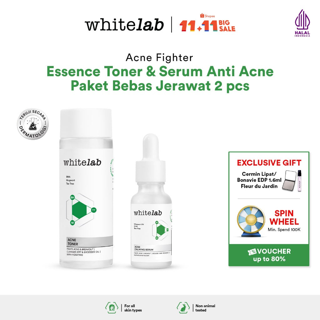 Whitelab 2 pcs Set Toner + Serum