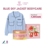 Noera Jacket Bodycare Package l Jaket Noera + HB Dosting + Noera Collagen Drink l Suplemen Kecantikan l Minuman Kolagen L-Gluthathione l Collagen Beauty l Collagen Drink Improved Formula