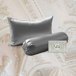 BUNDLE Sarung Bantal dan Guling Set PREMIUM Satin Silk Beauty Boost Pillowcase dan Bolster Case
