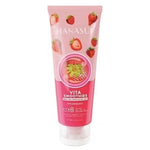 Hanasui Vita Smoothies Body Spa Gel Eksfoliasi Tubuh Strawberry 130 ml
