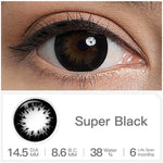 [0.00~-8.00] Magister Softlens Paket kombinasi Minus14.00mm-14.5mm Sepasang Softlens Free case