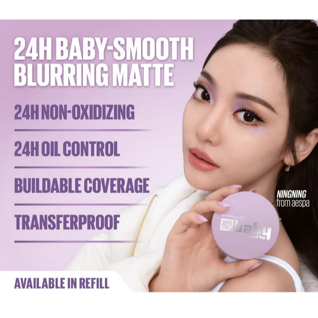 Maybelline Super Stay Baby Up To 24H Soft Matte Cushion
