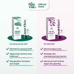 [BUNDLE ACNE & GLOW] ALUCIA Well-Glow! and Acne Clear Gentle Low pH Cleanser with 1% Salicylic Acid Facial Face Wash Sabun Cuci Muka Acne Prone Skin Normal Sensitive Skin Low pH 5.0 - 5.5 by Alucia Official
