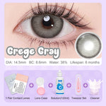 [Mata Besar Yang Polos]Magister Softlens 14.50MM Minus (0.00 s/d -6.00) Sepasang Softlens free Air softlens Stick Kit dan Lens cleaner