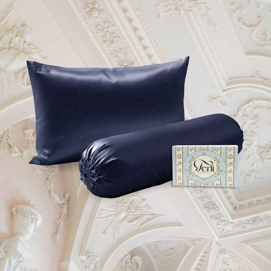 Hampers | Wedding Gift Set | Birthday Gift Set | BUNDLE Sarung Bantal dan Sarung Guling PREMIUM Satin Silk Terlibeauty